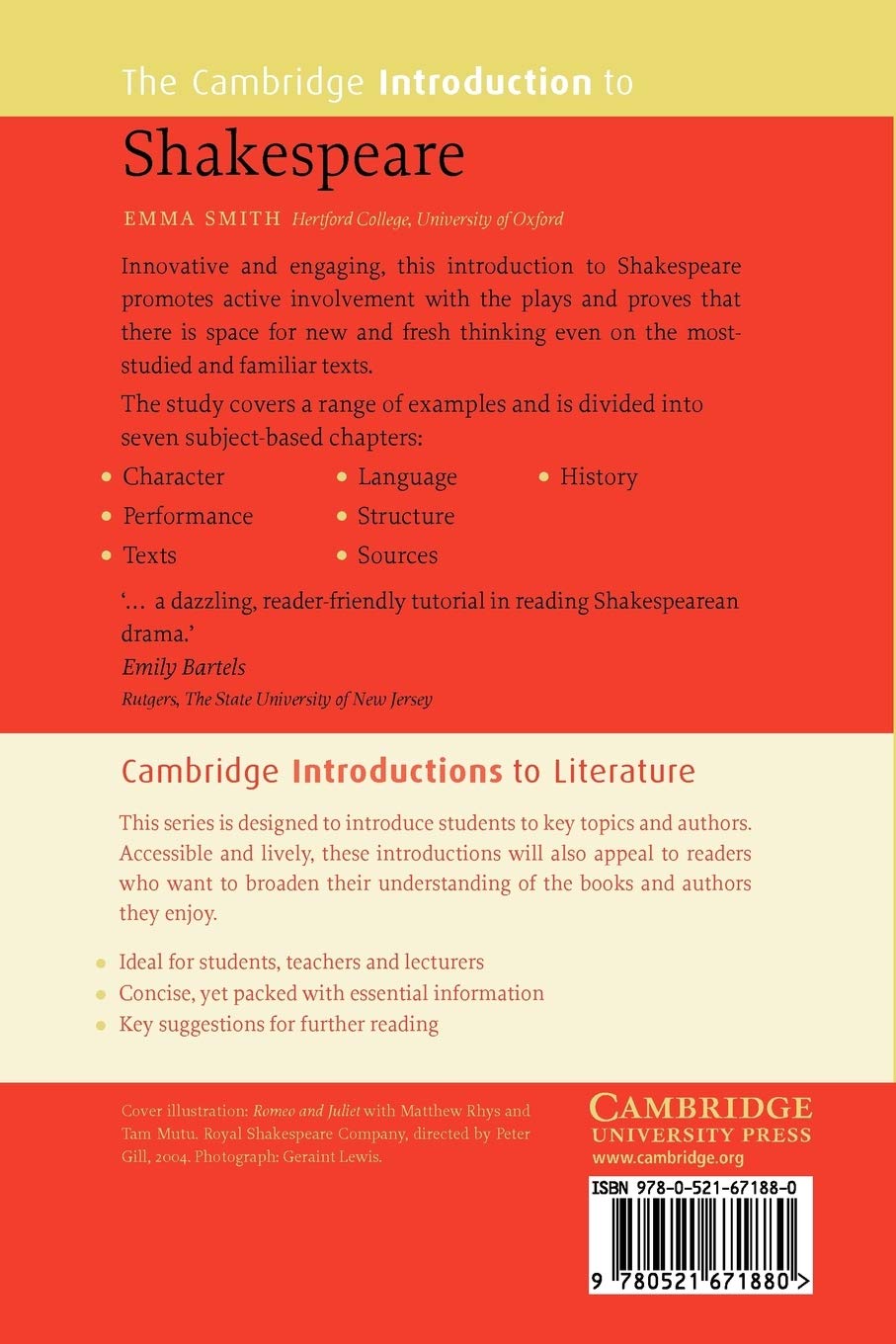 The Cambridge Introduction to Shakespeare (Cambridge Introductions to Literature)