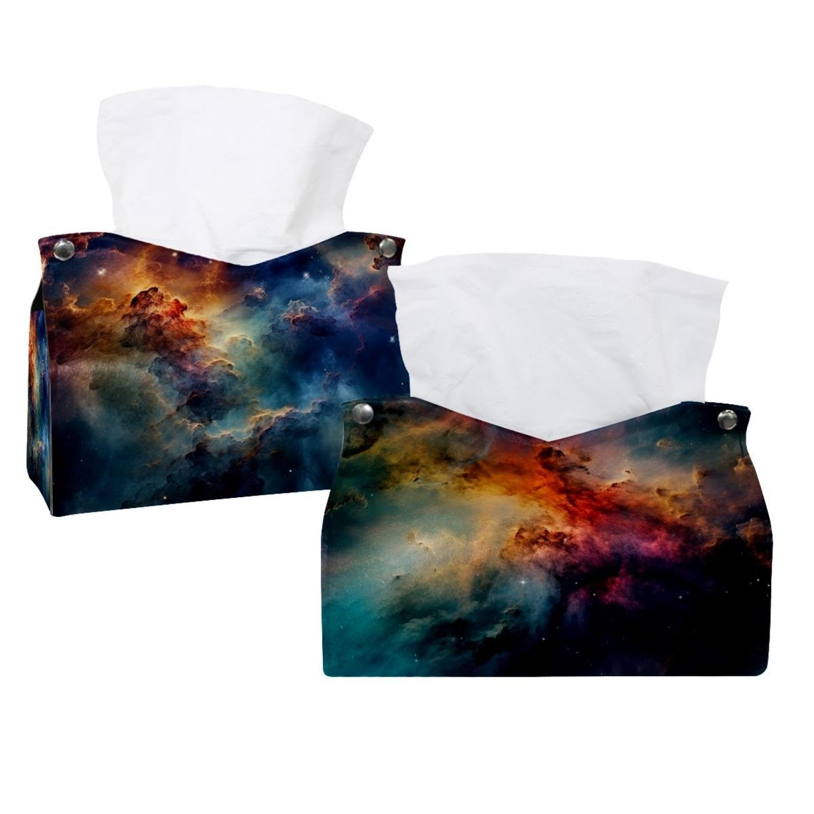 Housse de boîte à mouchoirs galactique pour s'évader dans les étoiles au quotidien