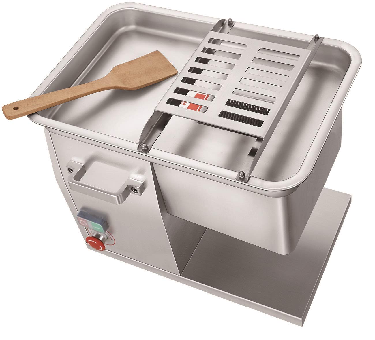 Affettatrice Elettrica per Verdura Professionale in Acciaio Inox