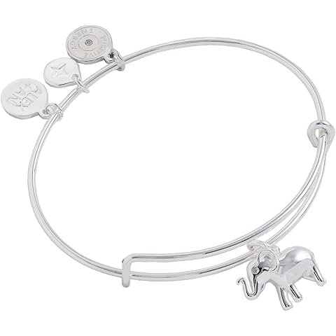 Alex and Ani Elephant Charm Bangle
