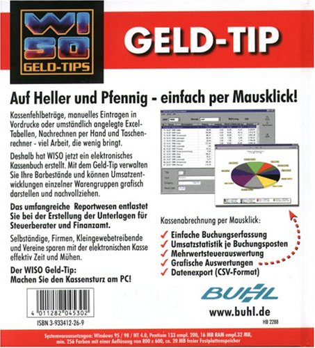 WISO Geld-Tipp Kassenbuch