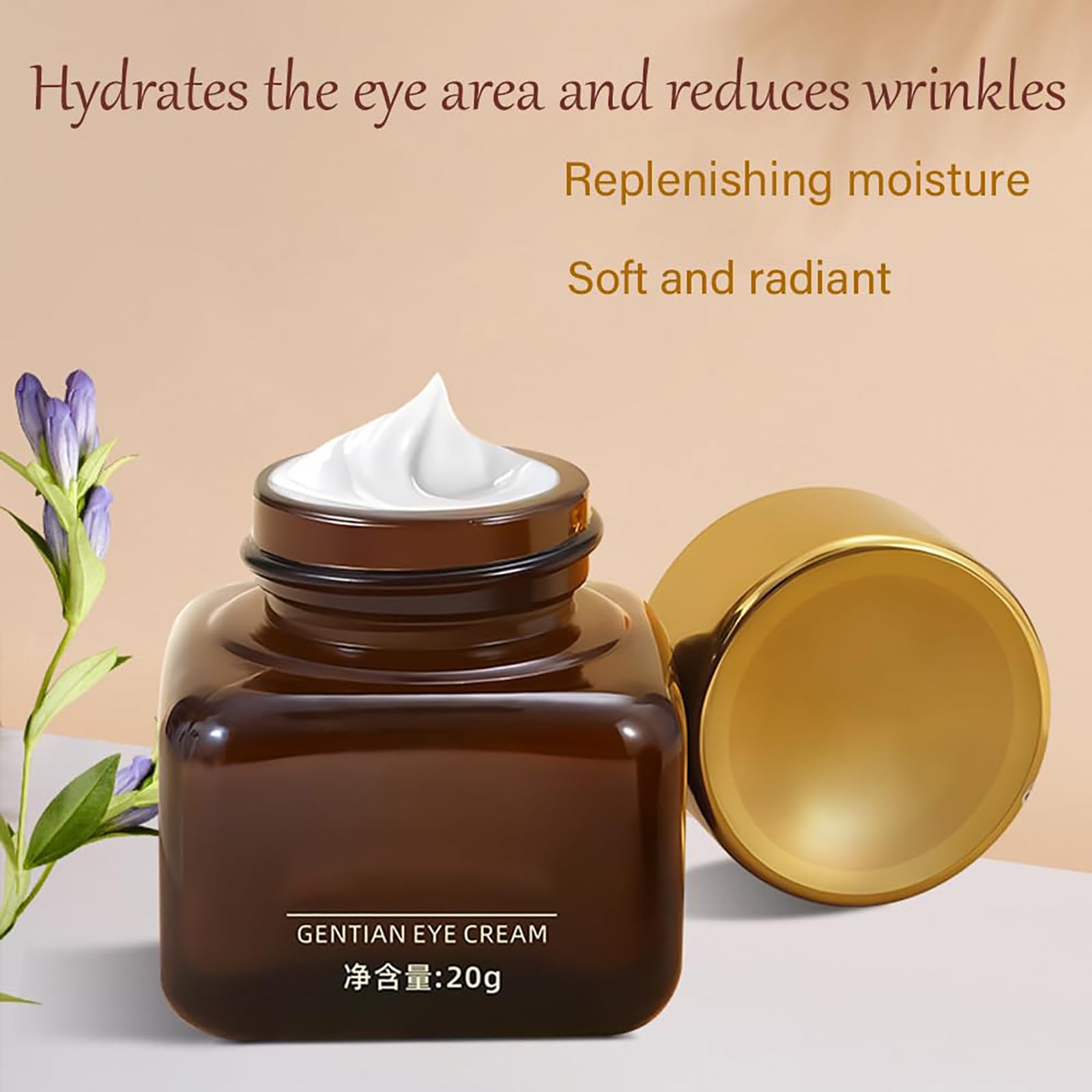 Amazon.com: Gentian Anti-Wrinkle Eye Cream, Hankylin Gentian Eye