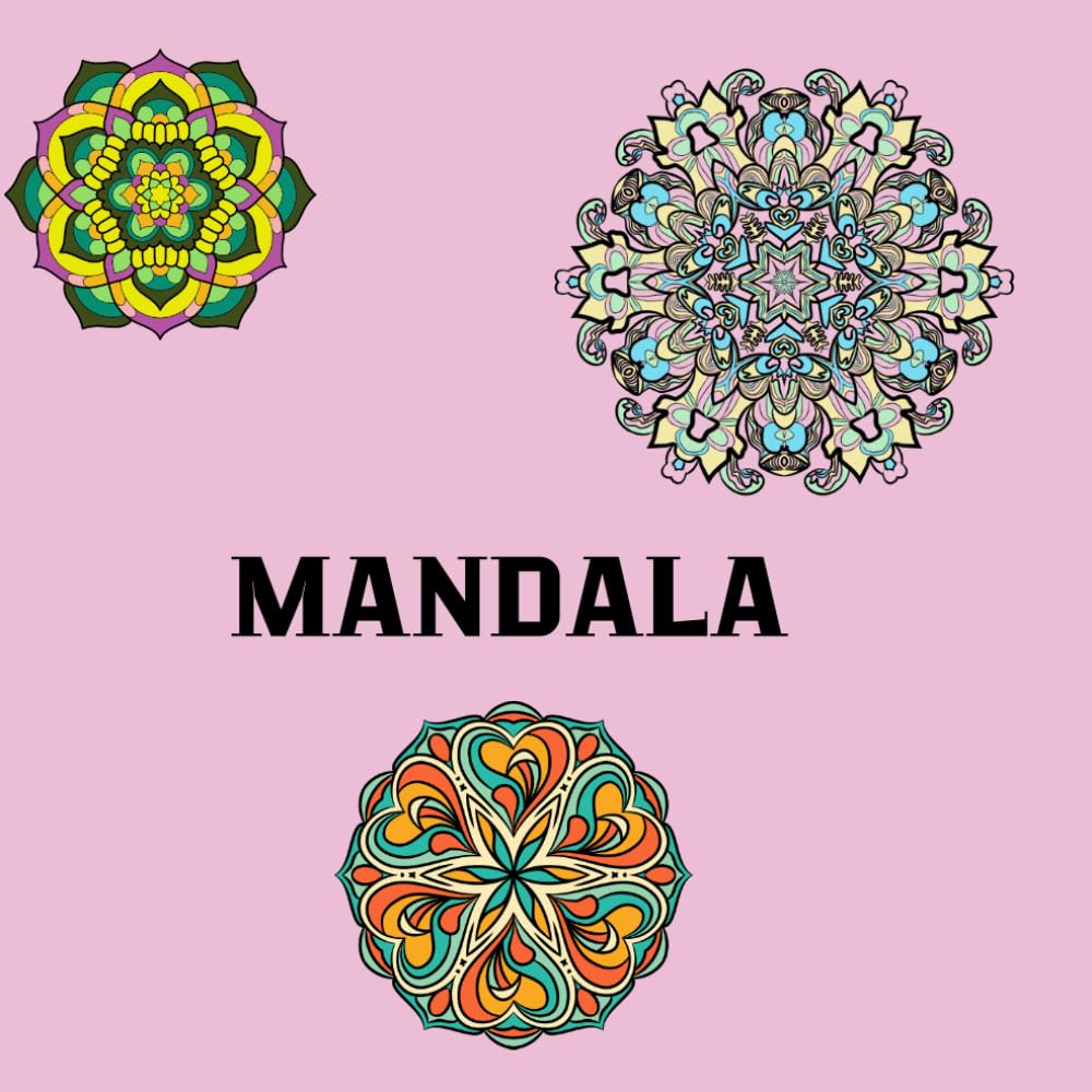 Mandala: Adult Coloring Book with 50 Beautiful Mandala Designs for Stress Relief and Relaxation