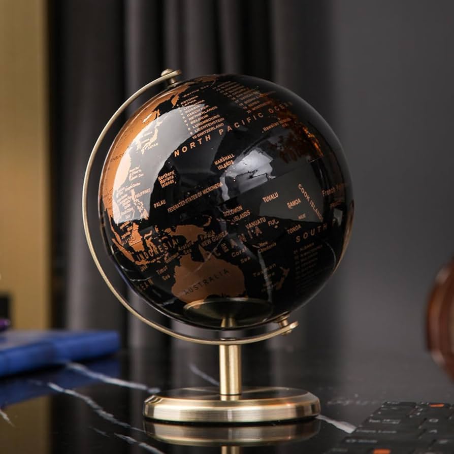 Amazon.co.jp: [dhiuebc] インテリア 地球儀 回る アンティーク
