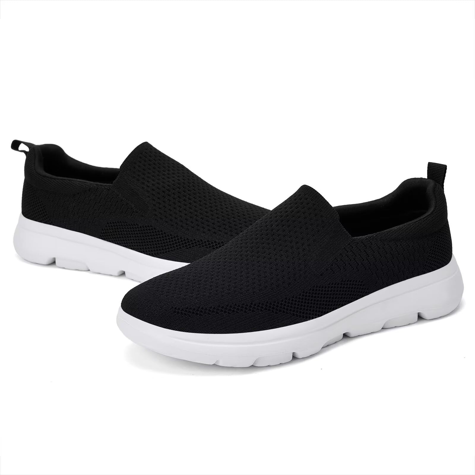 TIOSEBON Hombre Zapatos Slip On Loafer Cómodos Ligeros de Senderismo Zapatillas Tallas