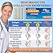 Mixed Sutures Thread with Needle (28 PK Dissolvable and Non-Dissolvable: 0, 2-0, 3-0, 4-0, 5-0, 6-0, 7-0) - First Aid Field Camping Emergency Practice; Medical and Nursing Surgical Training Suture Kit