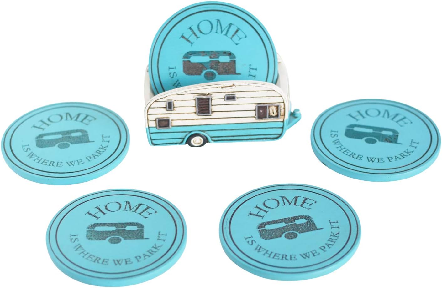 5pc Whiskey Unique Bourbon Barrel Drink Coasters 156 610NEJSbqAL. AC SL1500