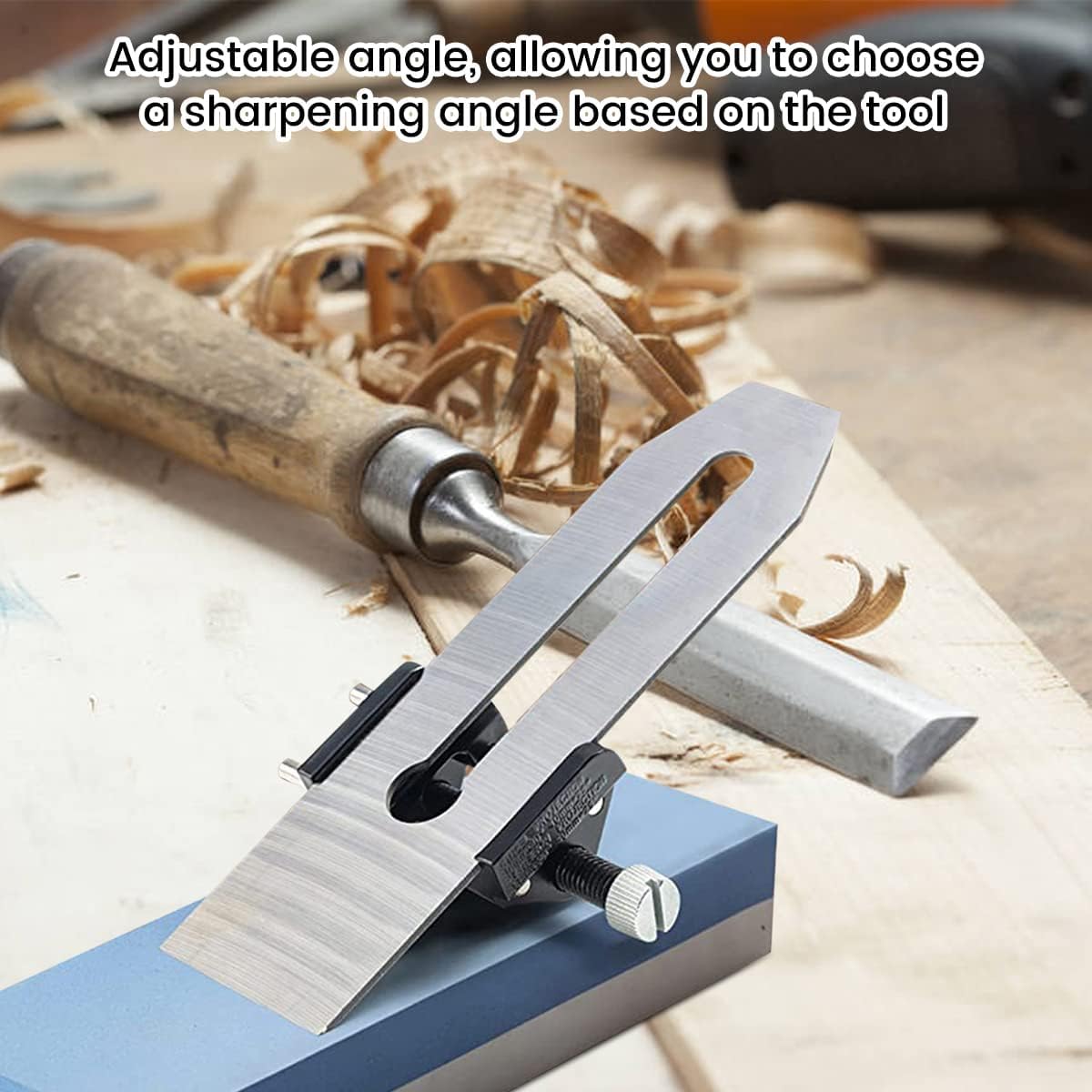 Honing Guide Adjustable Chisel Sharpening Jig - Image 4
