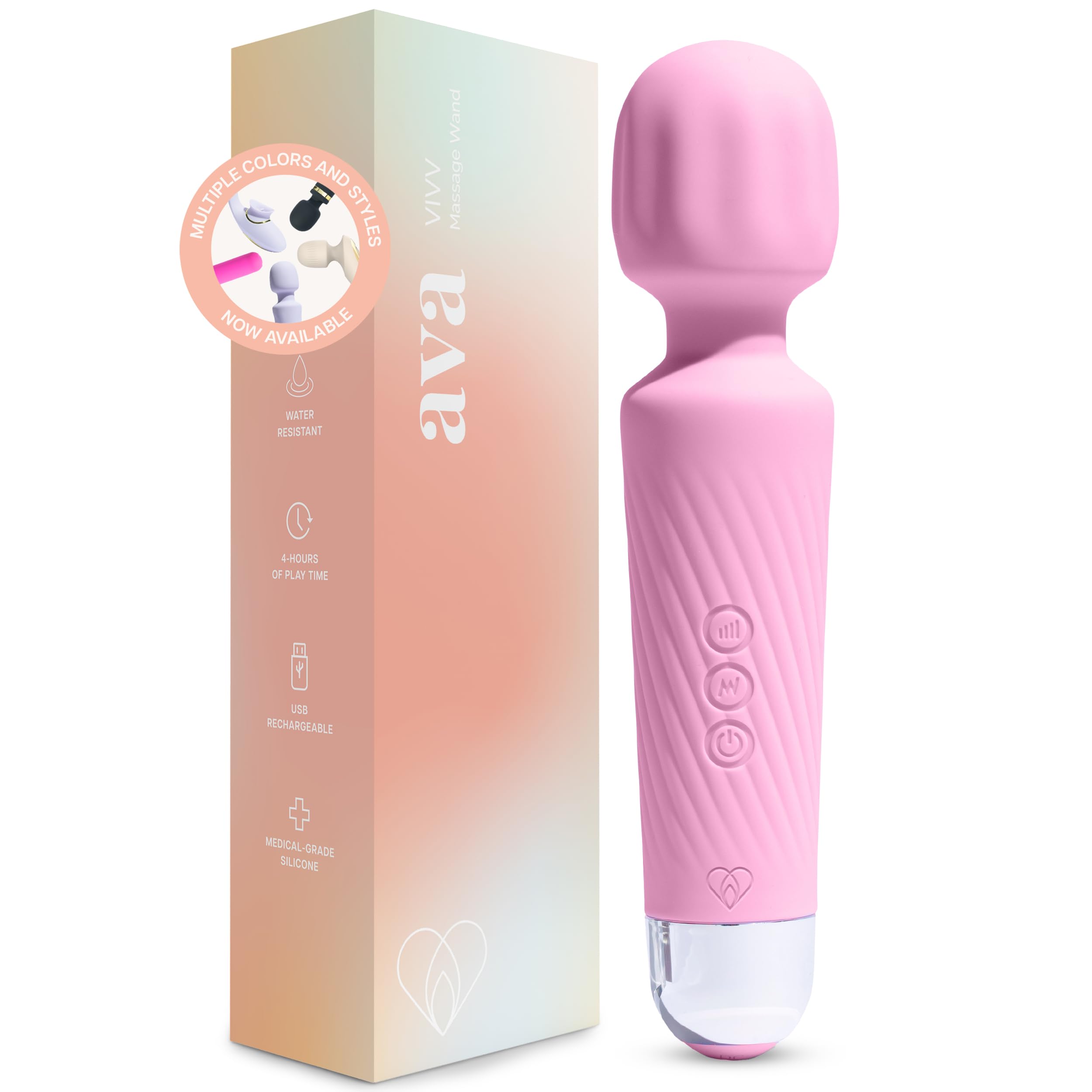 Amazon.com: Ava Vibrator Sex Toys – Battery Life 4 Hours | Water Resistant  Body Safe Silicone | Clitoral Vibrators Couples Sex Toy with Multi Patterns  & speeds Vibrator for Women