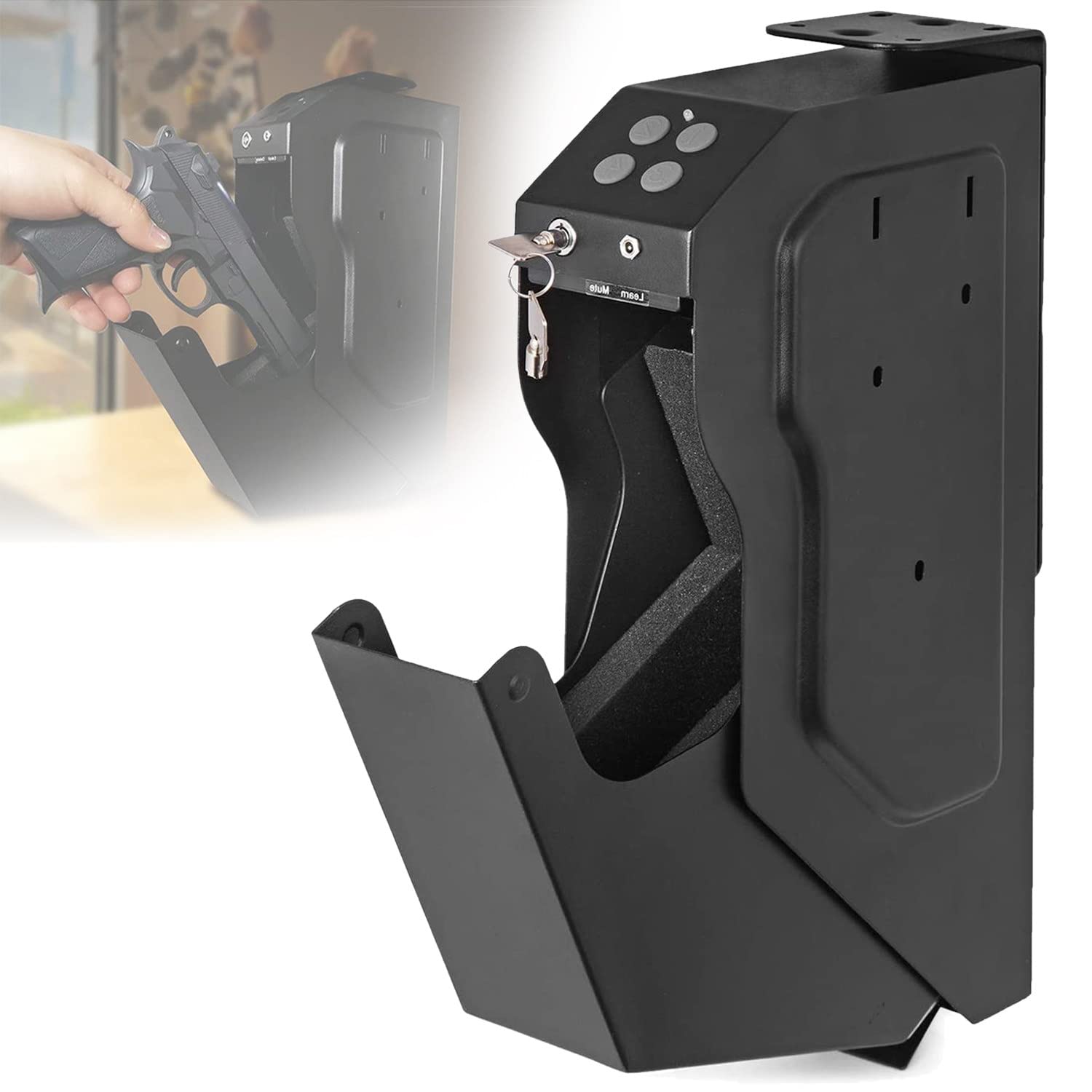 Buy YNITJH Secret Code Box Safe Firearm Safety Device Quick Access