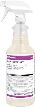 Diversey SUMA Foam Free Oven & Fryer Cleaner Refill, Degreaser, 32 oz