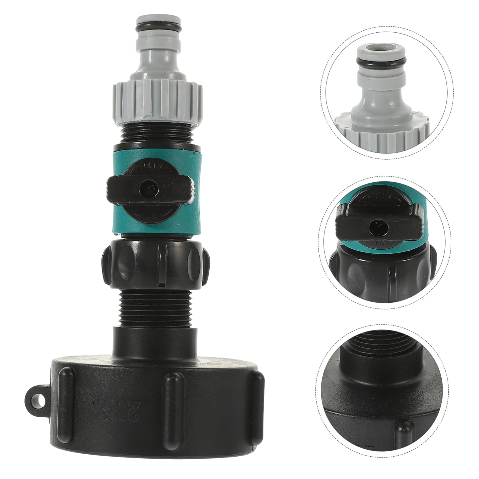 SUPVOX 4 Raccordi A Innesto Rapido Per Tubo Da Giardino Connettore Multiuso Per Tubo Flessibile Facile Da Installare