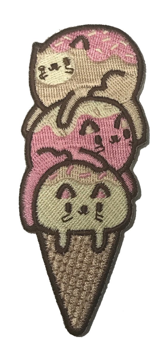 Amazon.co.jp: Hat Shark Randy Otter - キュートな猫アイスクリーム