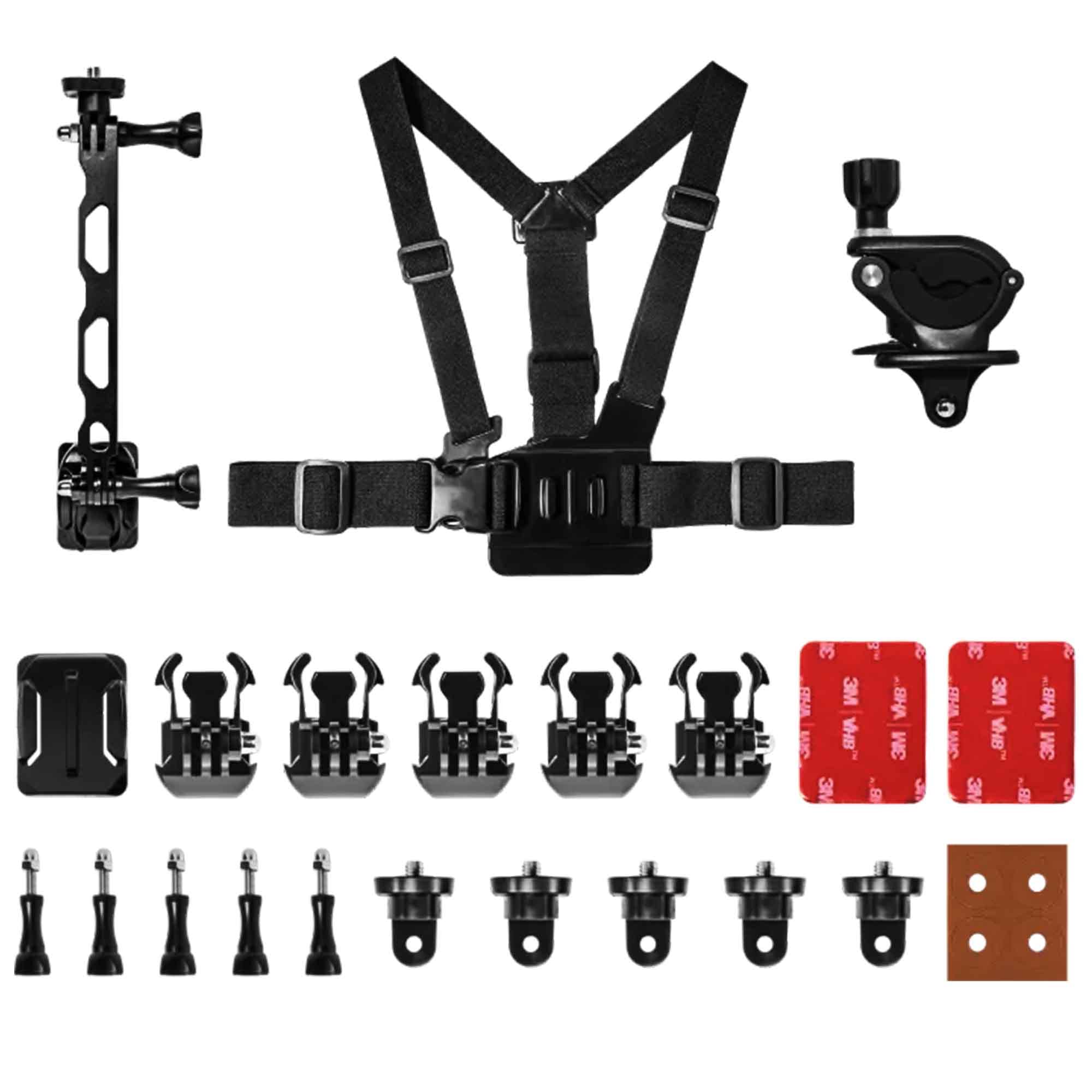 Action Camera Snow Bundle -Complete Snow Kit for Insta360 X4/X3/X2/X | for Insta360 ACE/ACE PRO/ONE R/RS/GO 3//3S/GO 2, DJI OSMO Action 4/3/2 and