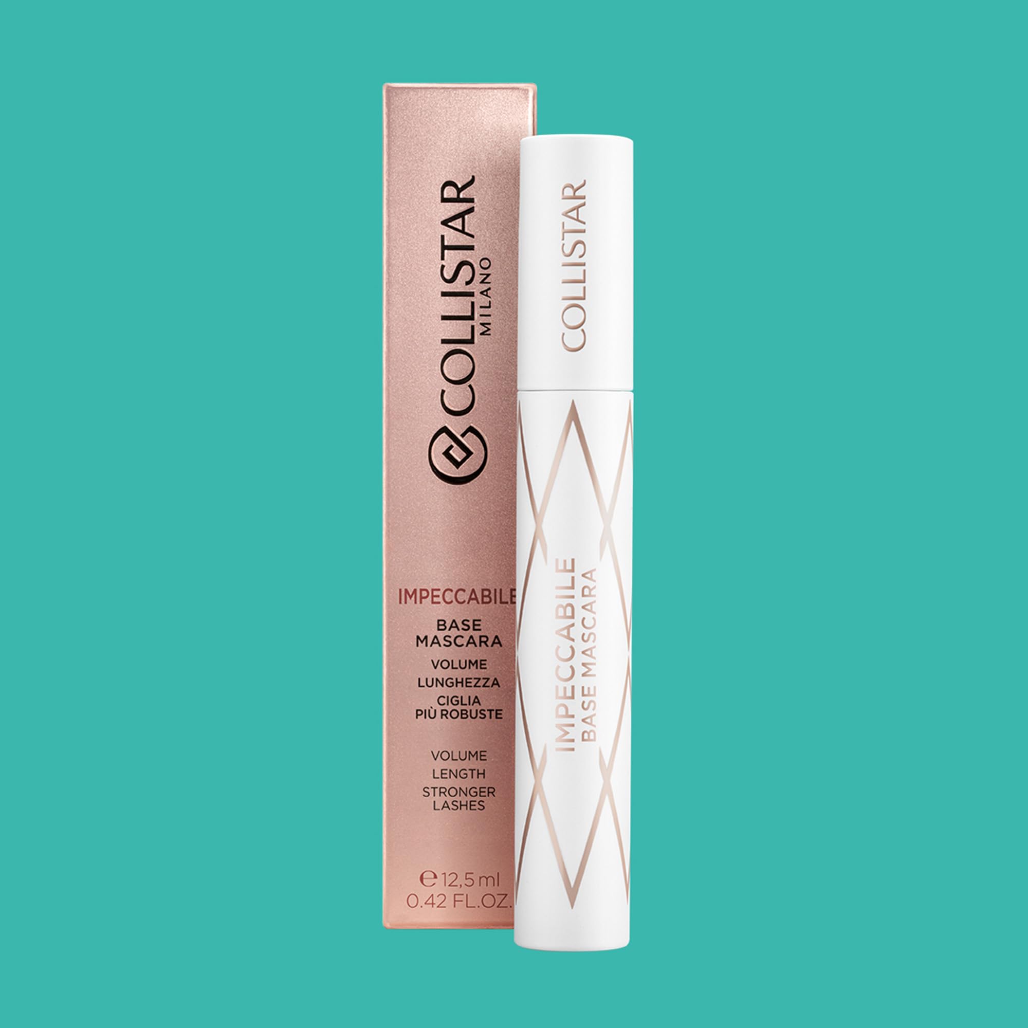 Collistar Impeccabile Base Mascara, Primer Volumizzante e Allungante per Ciglia Perfette, Trattamento Rinforzante