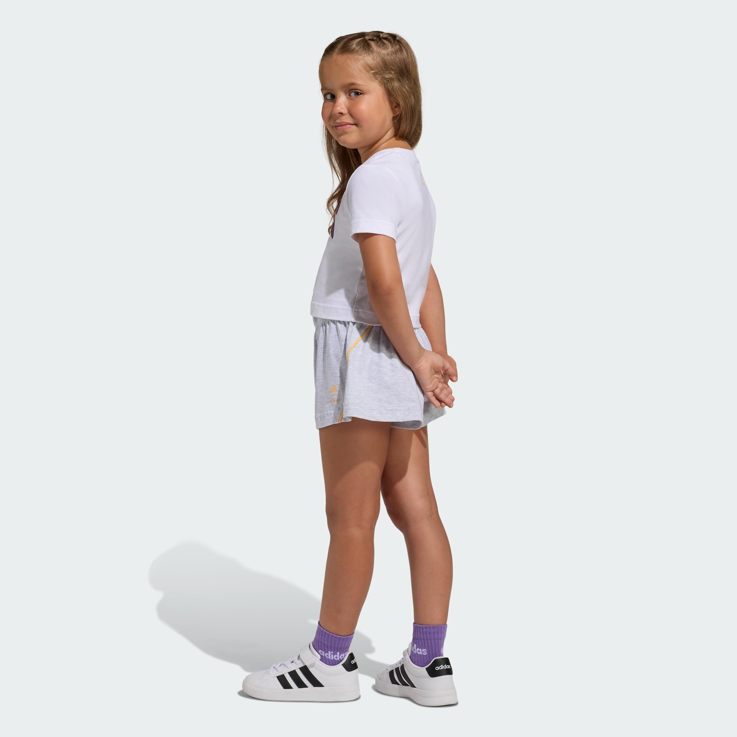 adidas Girl's CONJUNTO CON CAMISETA DISNEY MINNIE MOUSE