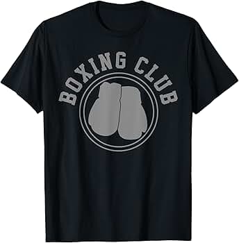 Amazon.com: Boxing T-Shirt : Clothing, Shoes & Jewelry