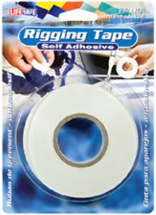834re3947 Rigging Tape SelfAdhesive 19 mmx32,9 m, White Industrial