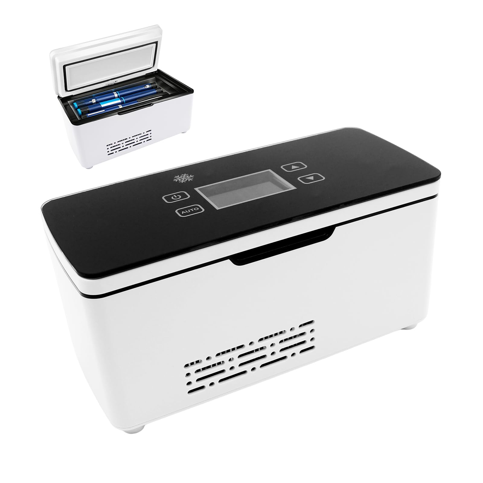 Insulin Kühlbox Elektrisch mit Akku Mini Kühltasche mit USB & 2-8°C