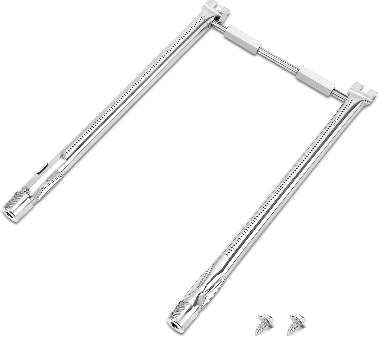 GFTIME 45,7CM Tube de rechange pour brûleur de gril pour Weber Spirit 200 Series,Spirit E210 S210 E220 S220 Gas Grill, 18" Pièces de brûleur en acier inoxydable pour Weber 69785 (avec commandes avant)