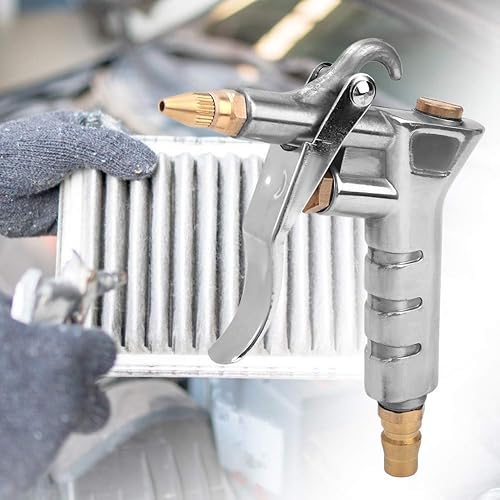 Miniatura 2 de Herramienta neumática de soplado de polvo, boquilla extendida, pistola de soplado neumática ligera, herramienta de soplado de polvo para el motor