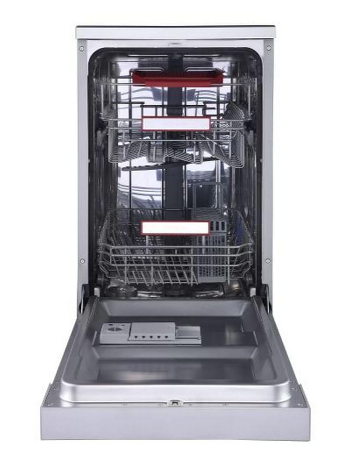Lavavajillas Infiniton DIW-4513XD3, Ancho 45 cm, 10 Servicios, 7 Programas, D, Inicio Programado, Tercera Bandeja Auxiliar, Interior en Acero Inoxidable, Inox