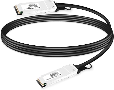 0.5m (2ft) 200G QSFP56 Passive Direct Attach Copper Twinax Cable Compatible with NVIDIA/Mellanox MCP1650-V00AE30