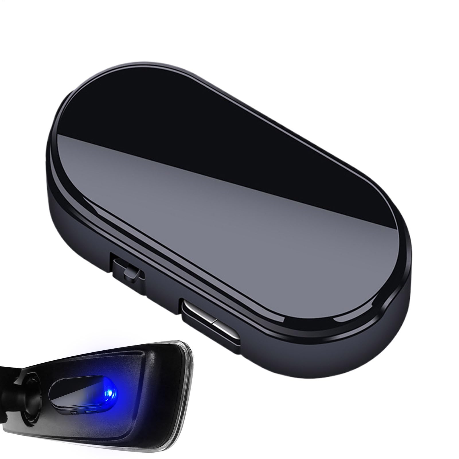 Luz De Advertencia Solar - Alarma Ficticia Intermitente LED Falsa | Luz De Cámara De Seguridad Simulada Con Sensor Inteligente | Encendido Automático Impermeable Por La Noche Para Coche, Furgoneta, SU