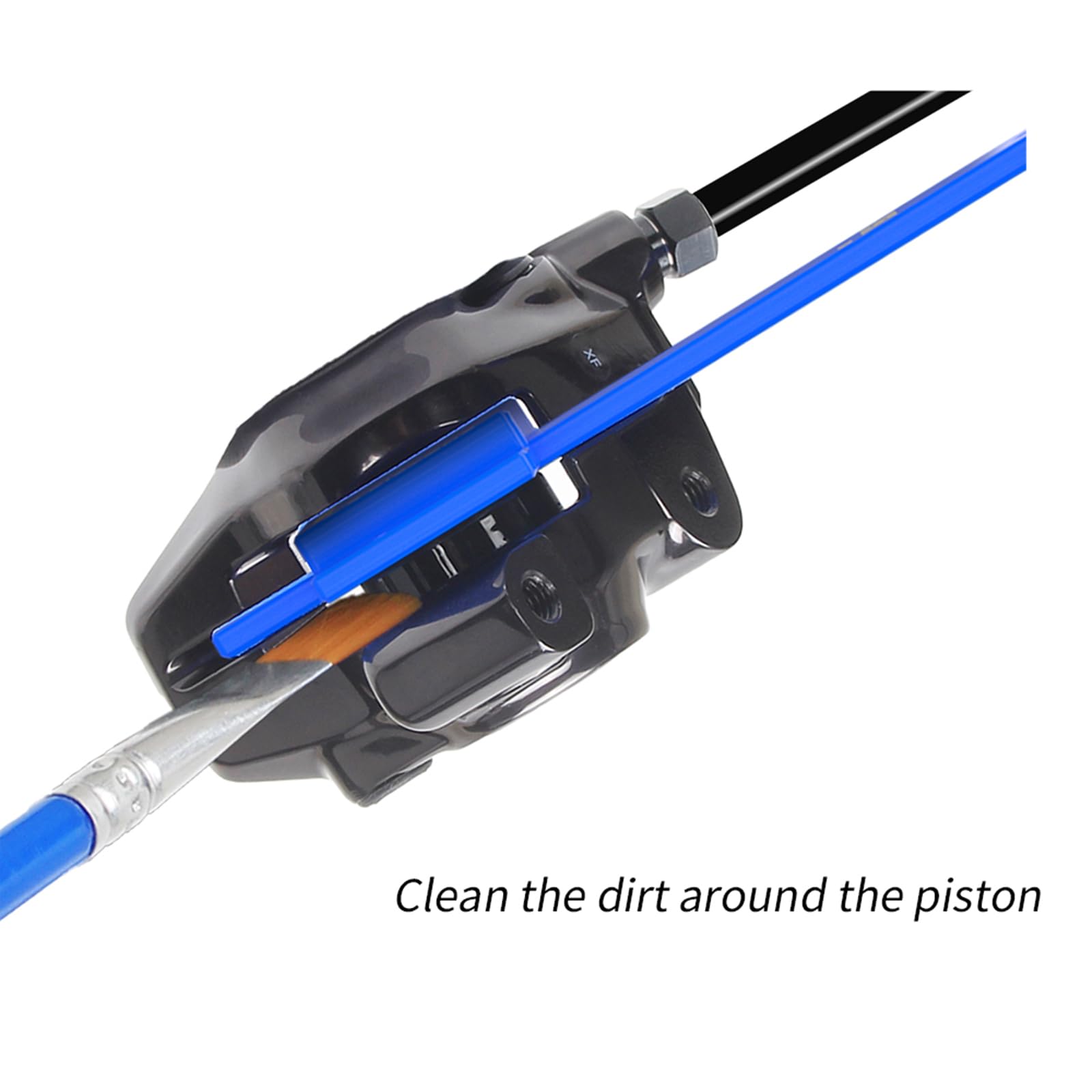 Pistón de pinza de freno de bicicleta, herramienta de limpieza de aceite de polímero impreso en 3D, universal para frenos hidráulicos Shimano SRAM MTB Road