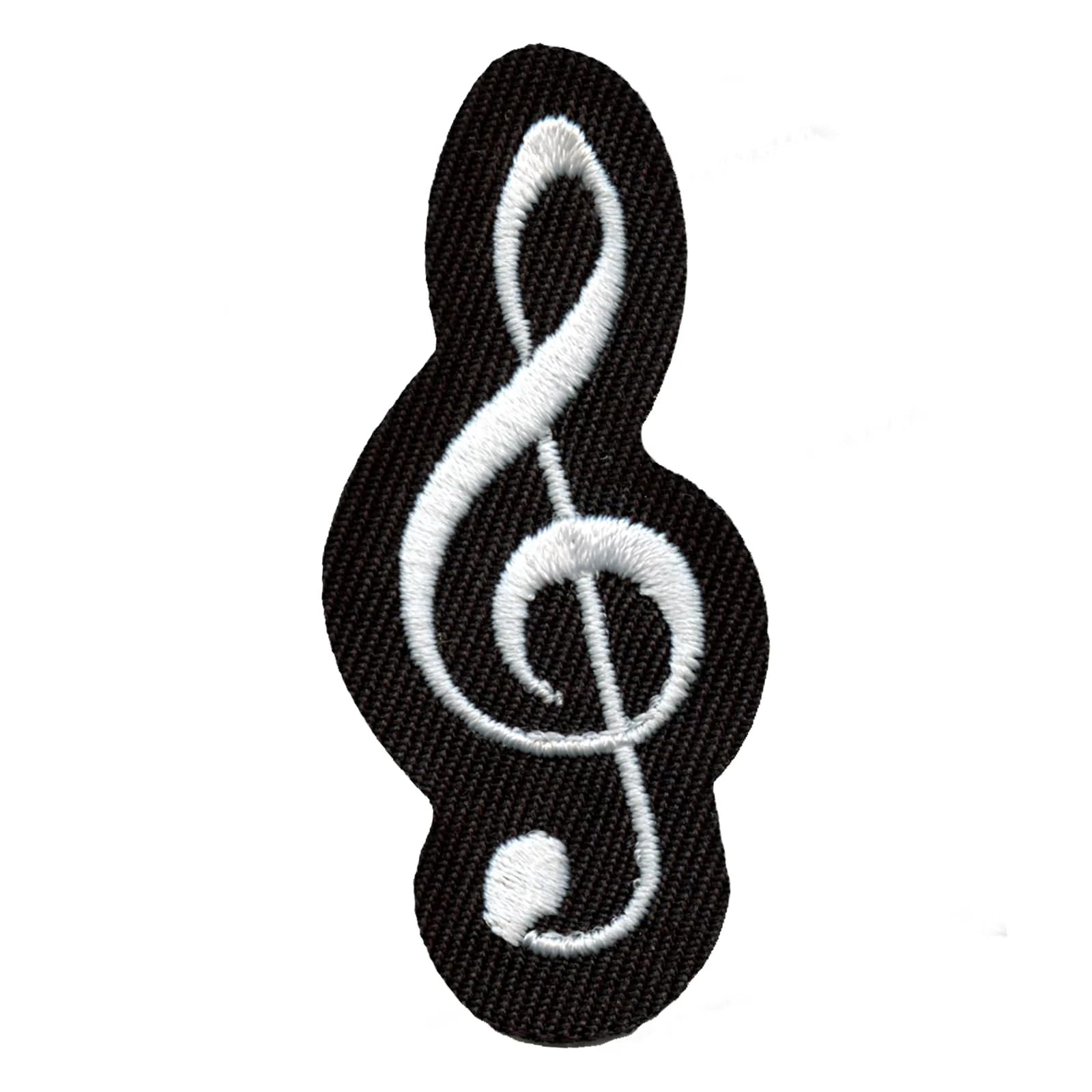 Treble Clef Patch Music Note Embroidered Iron On
