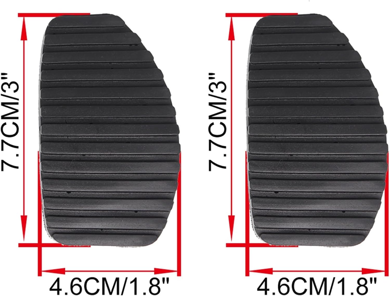 for Citroen for Berlingo for Evasion for Synergie for Jumpy for Dispatch for Xsara C2 C3 C4 C5 C6 C8 Ds5 Xm Car Brake Clutch Foot Pedal Pad Cover Car Foot Pedal Covers