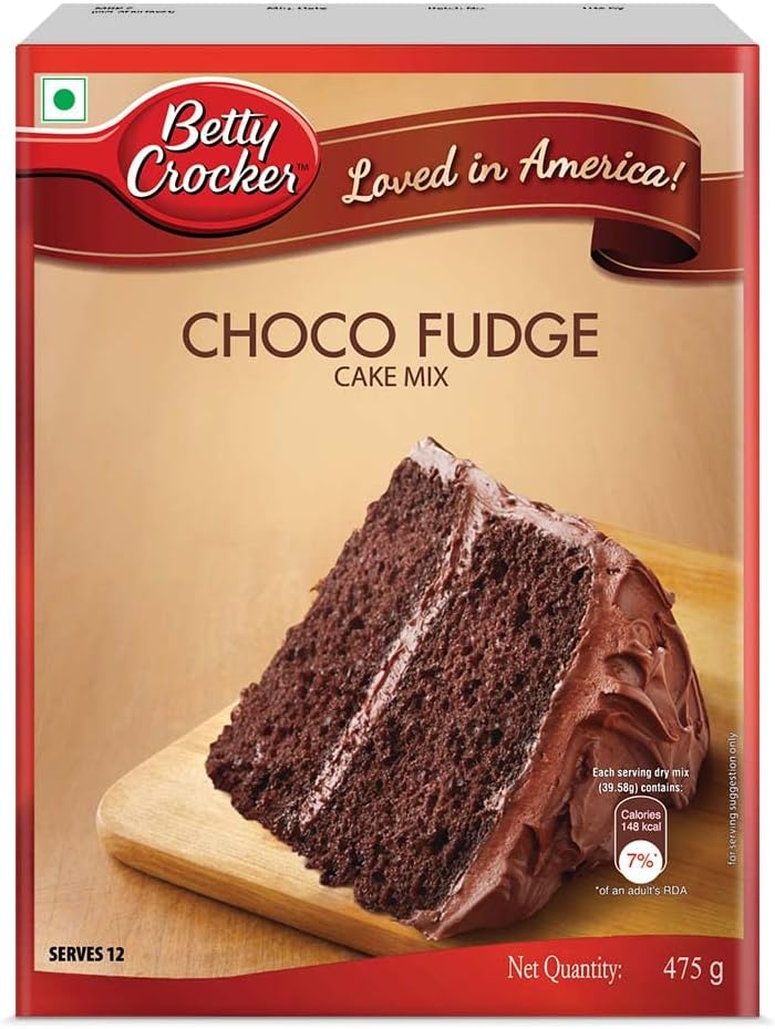 Choco Fudge Instant Cake Mix Powder| Cake Mix for Kids| No-Preservatives|475g