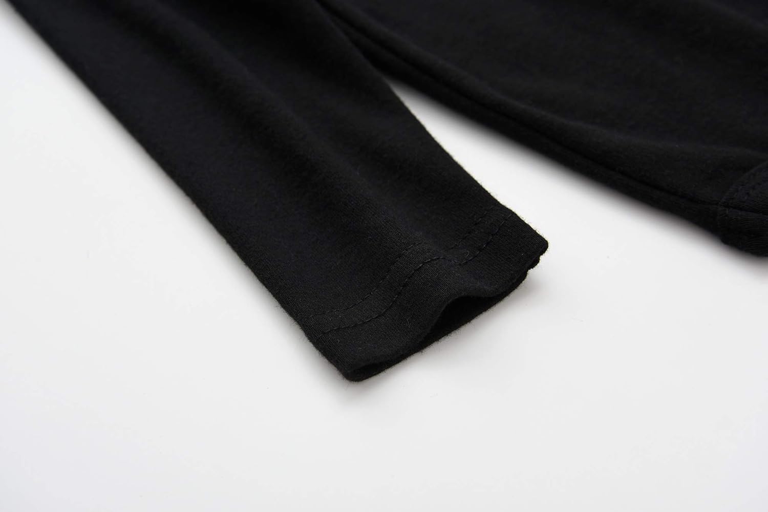 Teach Leanbh Infant Baby Polo Bodysuit Cotton Long Sleeve Pure Color Shirt 3-24 Months (12 Months, Navy) - Image 4