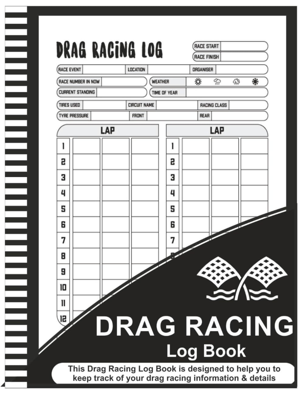 Drag Race Log Booknull