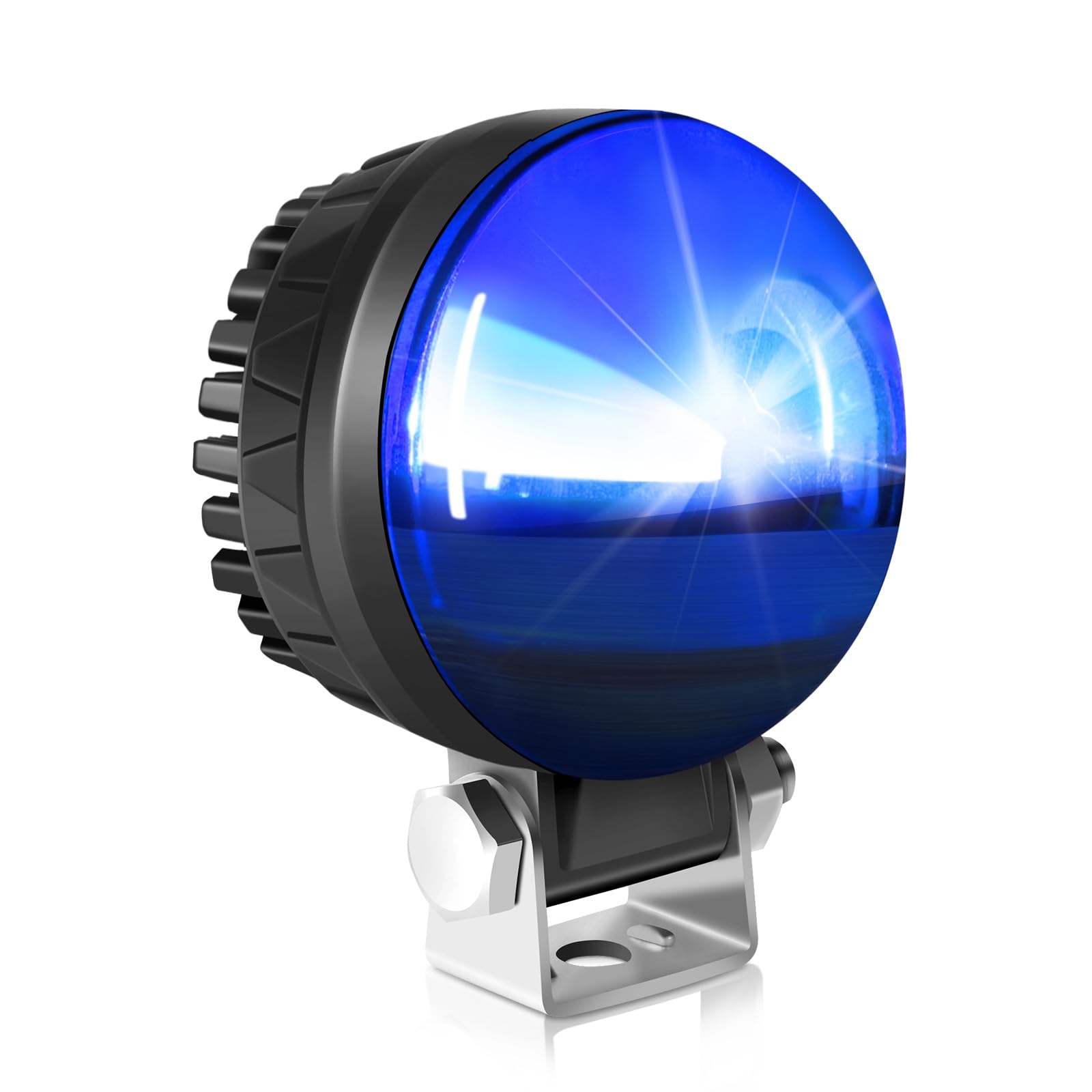 30W Runde LED Blaue Gabelstapler Leuchtet DC10-110V Warenhaus Seitenleuchten stapler warnlicht Warnscheinwerfer forklift lampe für Auto Gabelstapler