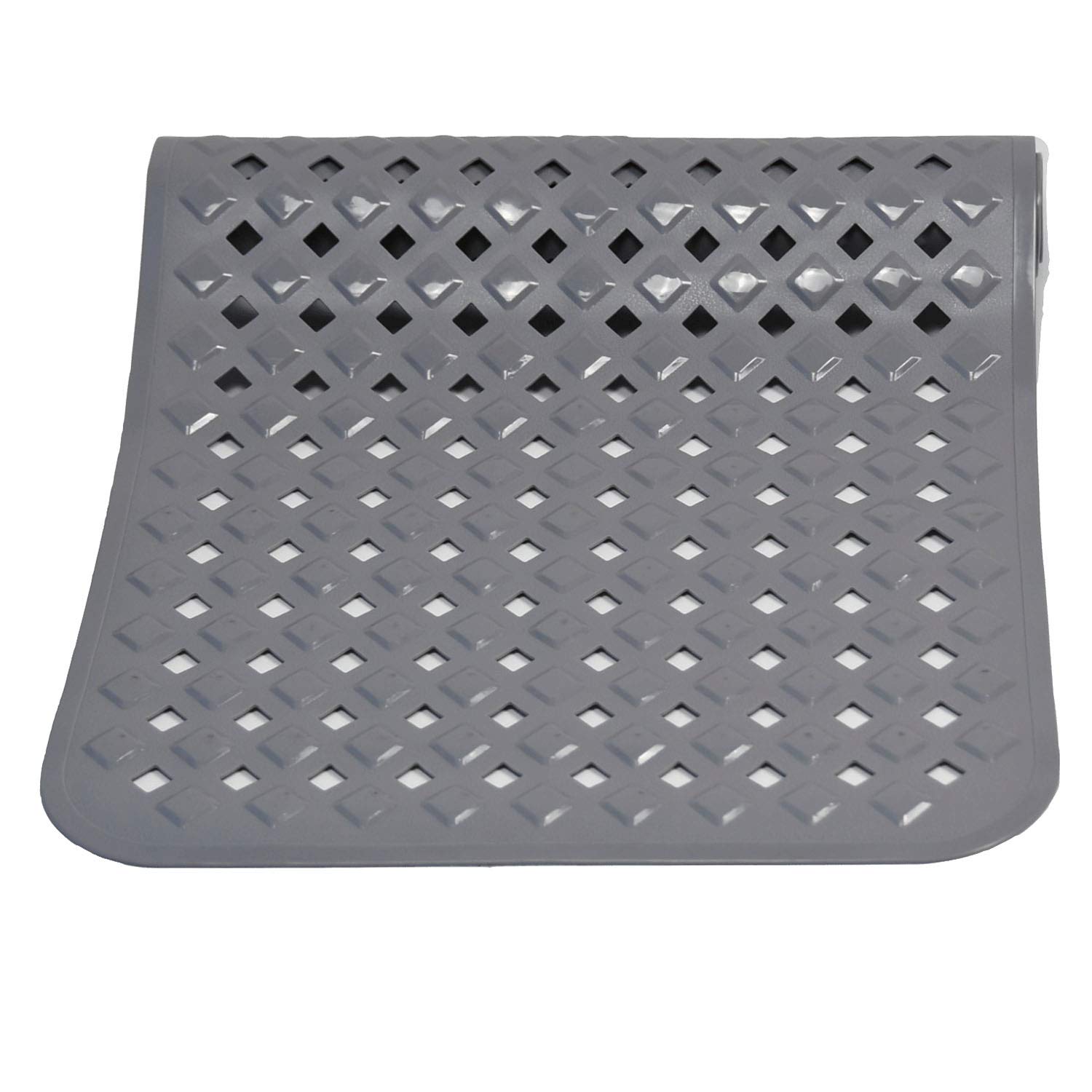 Tapis De Bain Extra Long Antidérapant 100 X 40 Cm Avec Trou De Drainage Et Ventouse Anti Moisissure Violet 98682616
