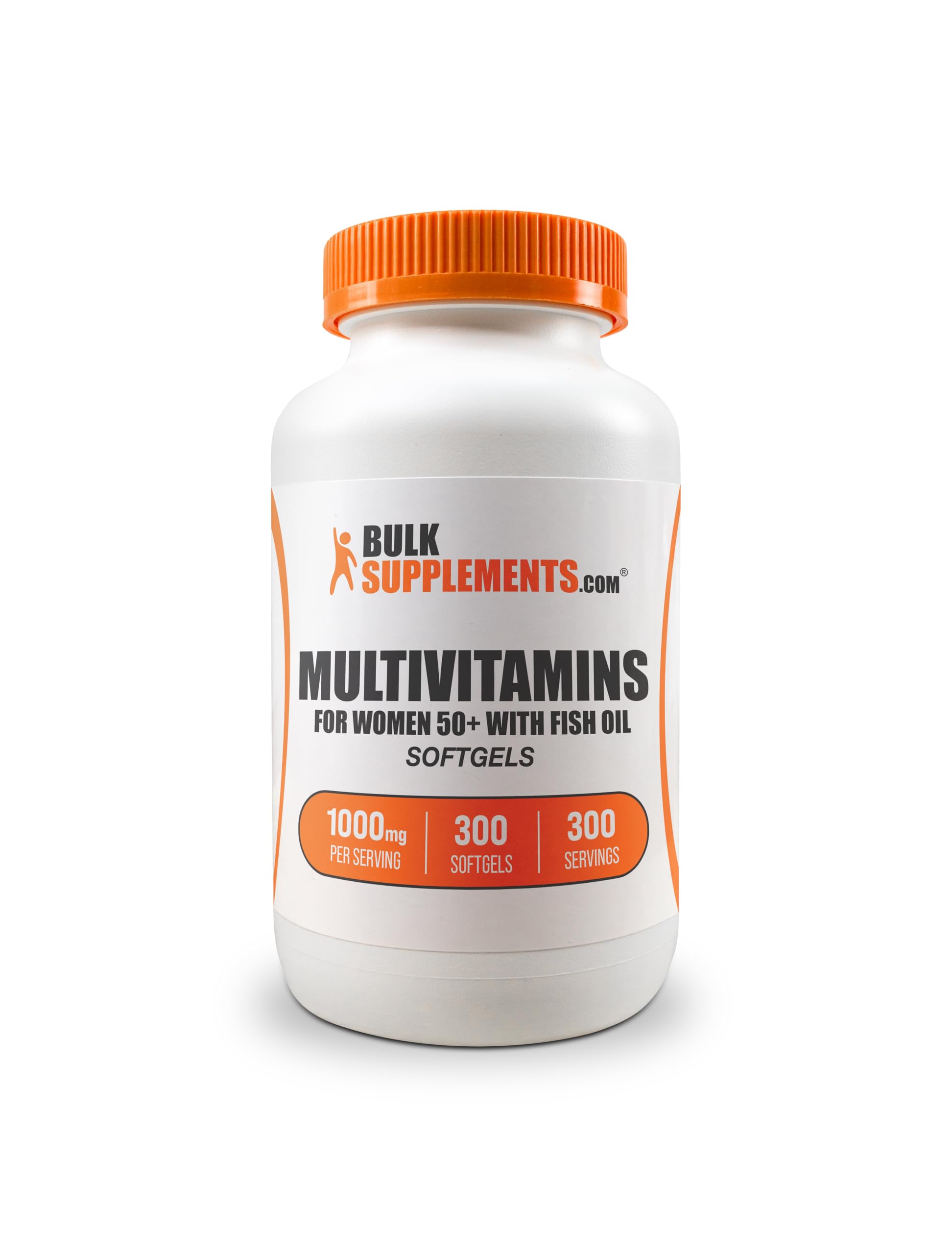 BulkSupplements.com Multivitamin for Women 50 Plus Softgels - Women's Daily Vitamins, Multimineral Supplement - Complete Multivitamin with Fish Oil - 1 Softgel per Serving, 300 Count (Pack of 1) — Amazon image 6