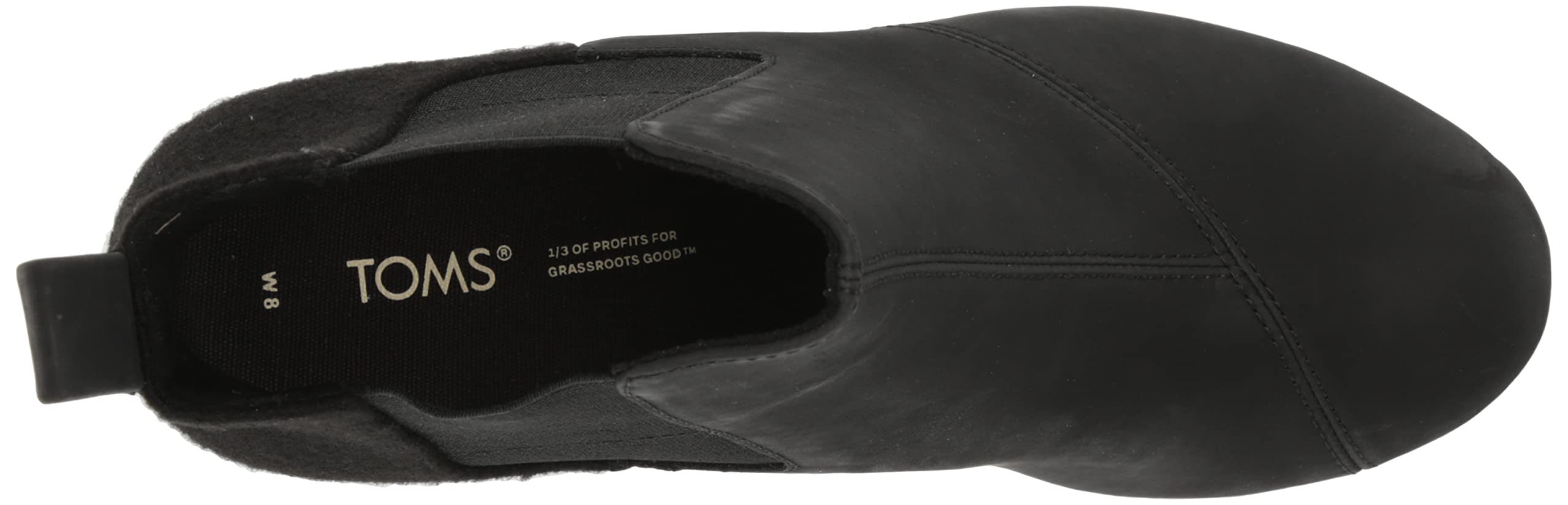 TOMS Damen Bailey Stiefeletten, Wildleder/Textil/Leder - Booties für Damen