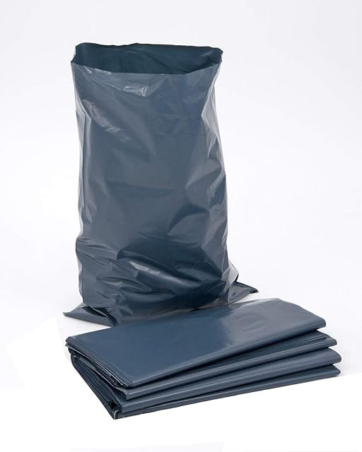 Calzette Large Heavy Duty Rubble Sacks Bags - Garden Waste Strong Bin Bag for Builders Gardening 100μm for Household - Garden - DIY  Builders