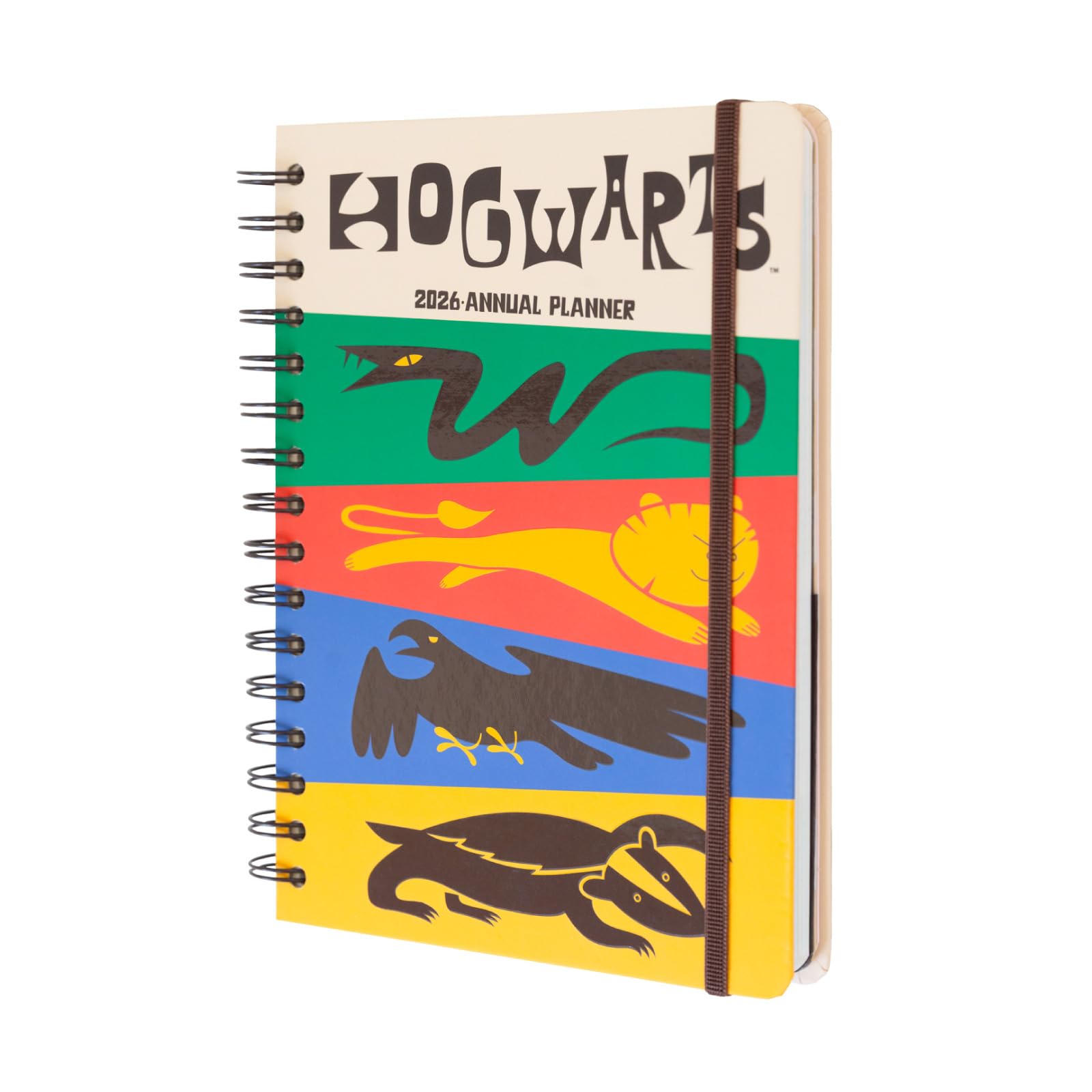 Grupo Erik 2026 Diary A5 Week To View - Harry Potter Gifts | A5 Weekly Planner 2026 With Diary Stickers, Pocket, Bookmarks, January 2026 - December 2026 | Harry Potter Stationery
