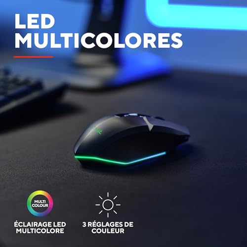 Souris Gamer sans Fil Trust GXT 110 Felox, Autonomie 80 Heures - Geekodrome: Boutique d'accessoires geek Achat de la manette