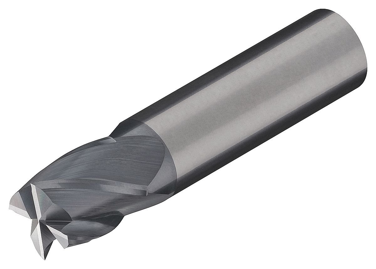 Micro 100 SEM-250-04 Square End Mill, 1/4