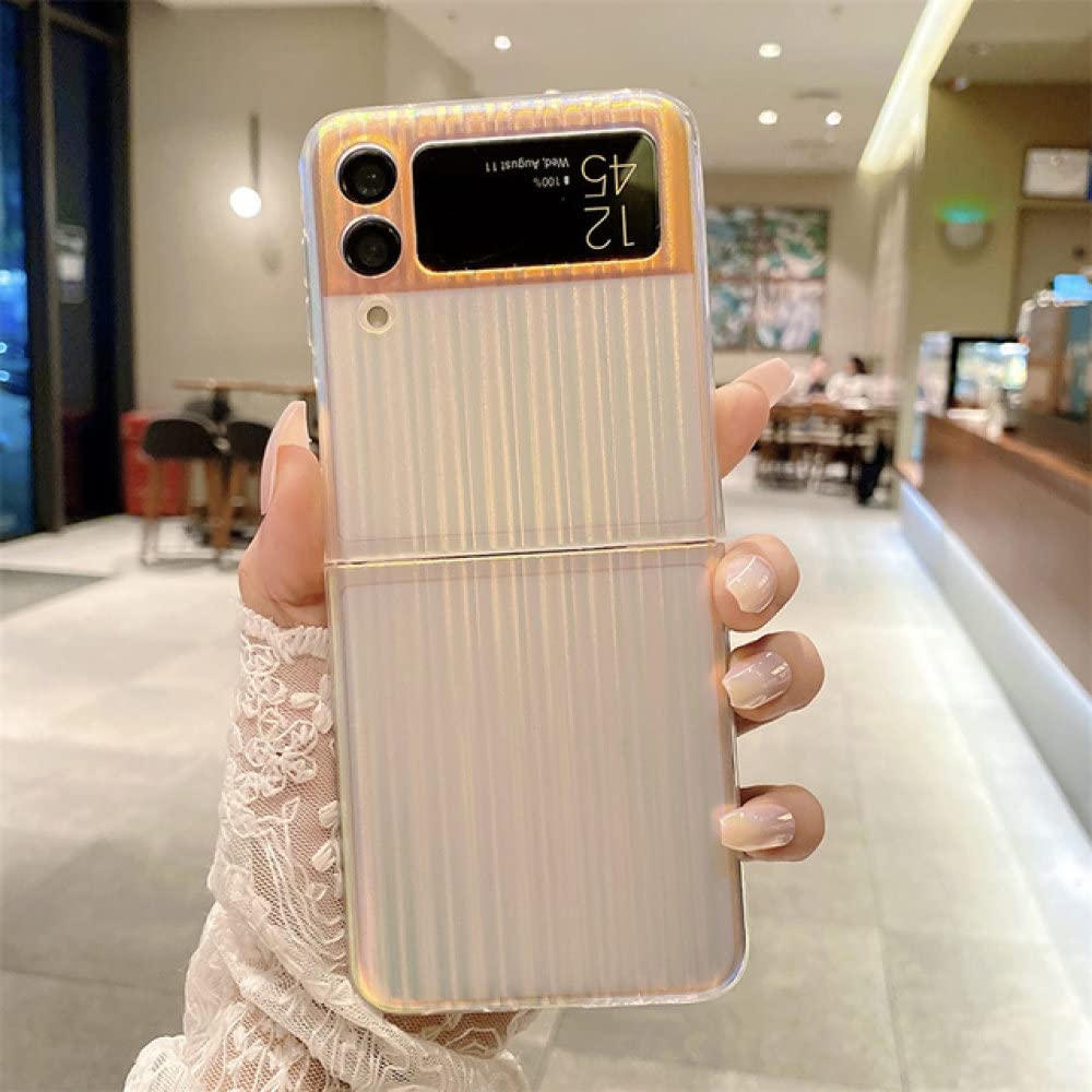 Coque antichoc Z Flip 4 avec protection renforcée et reflets brillants colorés - 7