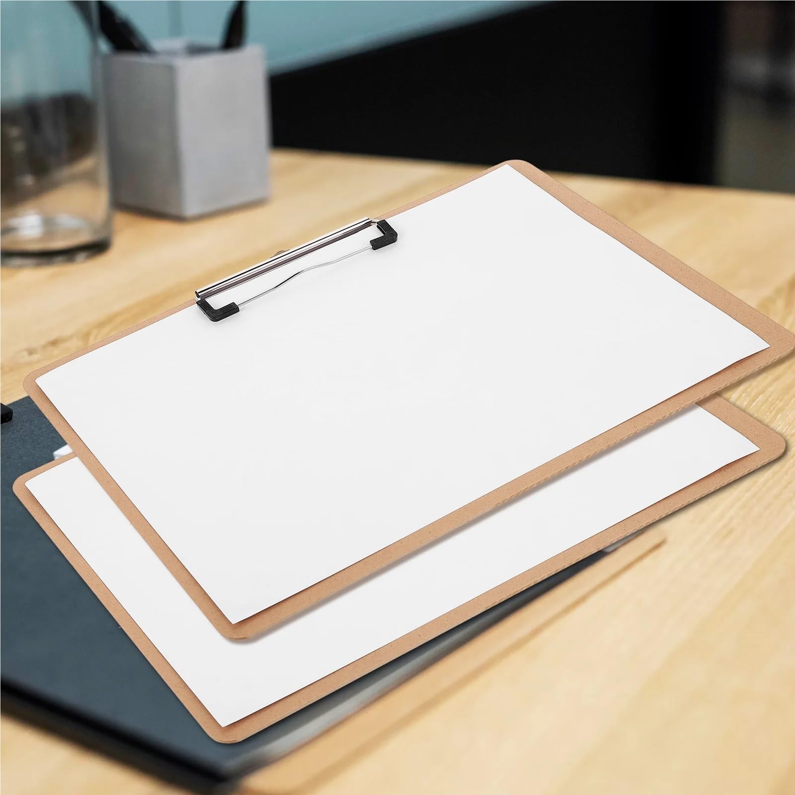 Klemmbretter 3 Stück Schreibtafel Hard Design Zwischenablage Studenten for Büroordner Holzzubehör