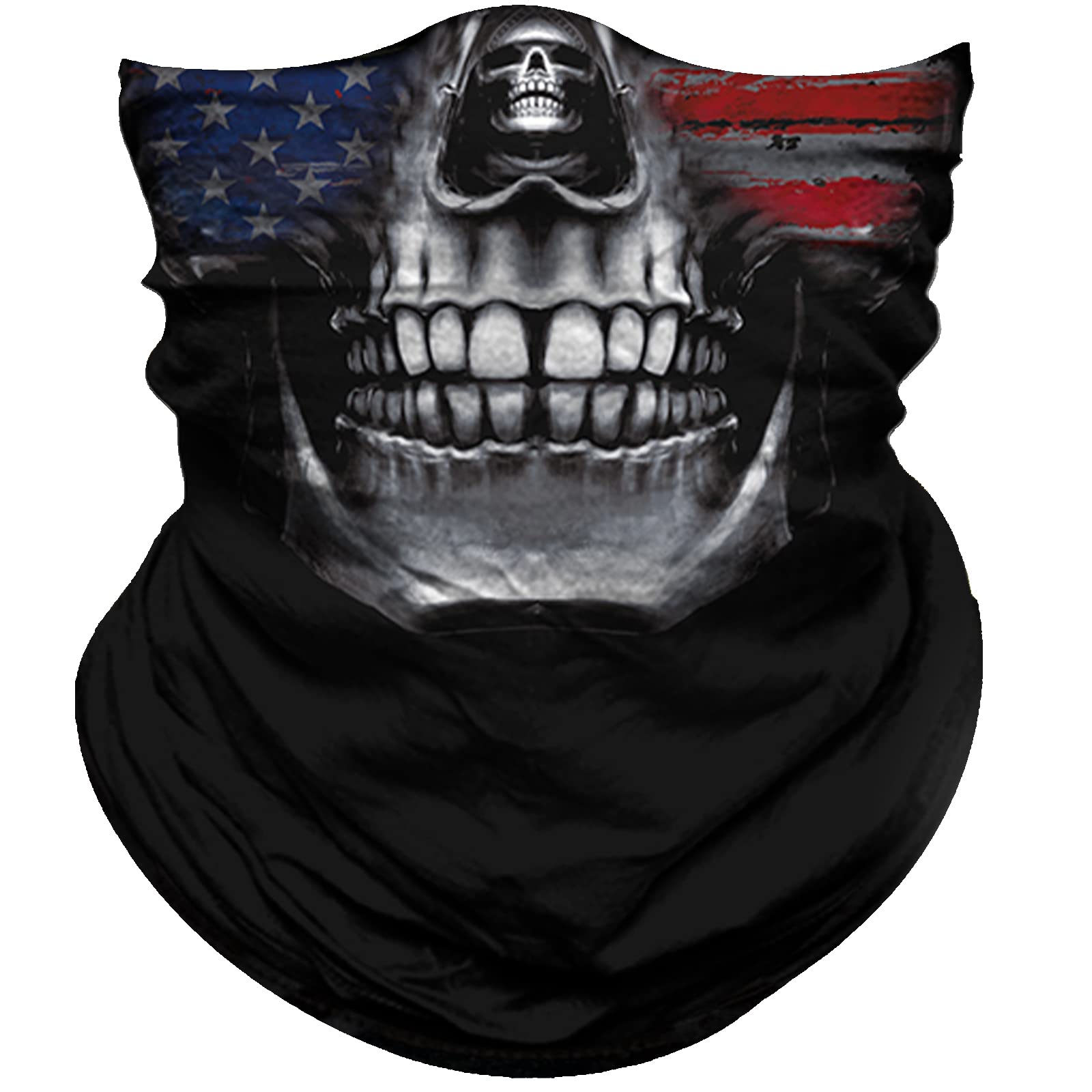 Skull Face Mask for Dust Wind Sun Protection Men Women Motorcycle Riding