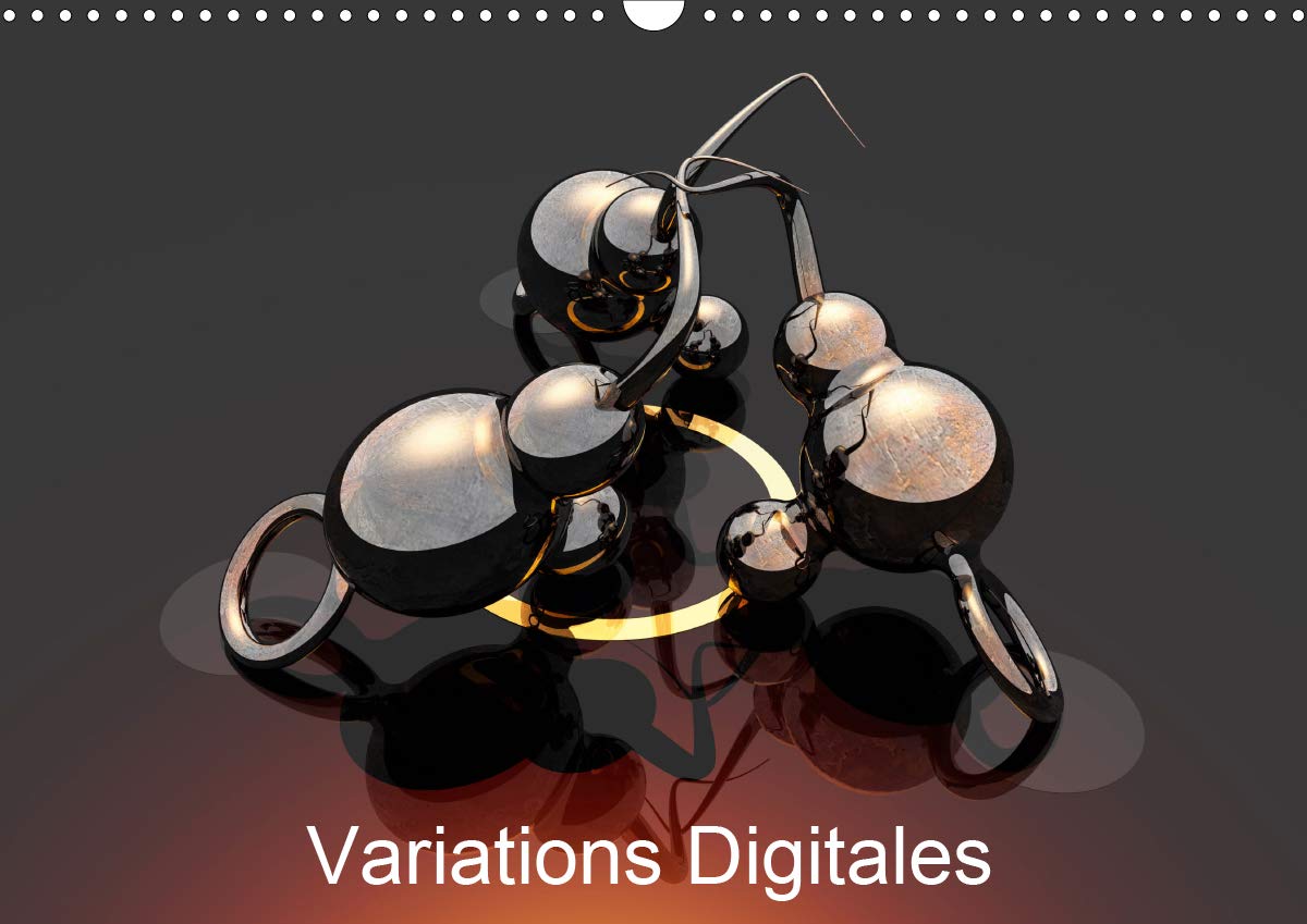 Variations Digitales calendrier mural 2021 horizontal pour sublimer vos murs