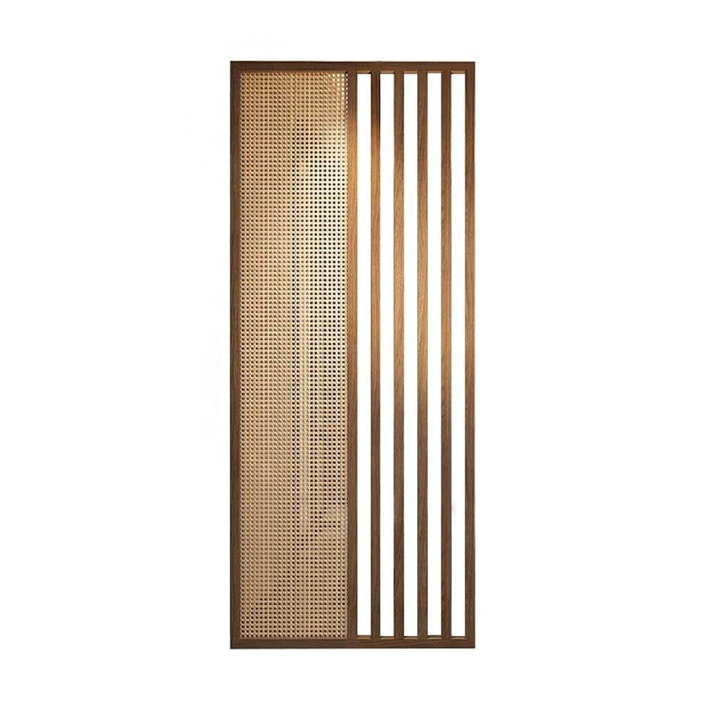 Privacy Screen Rattan Screen Partition Living Room Entrance Porch Simple Privacy Home Chinese Seat Room Divider