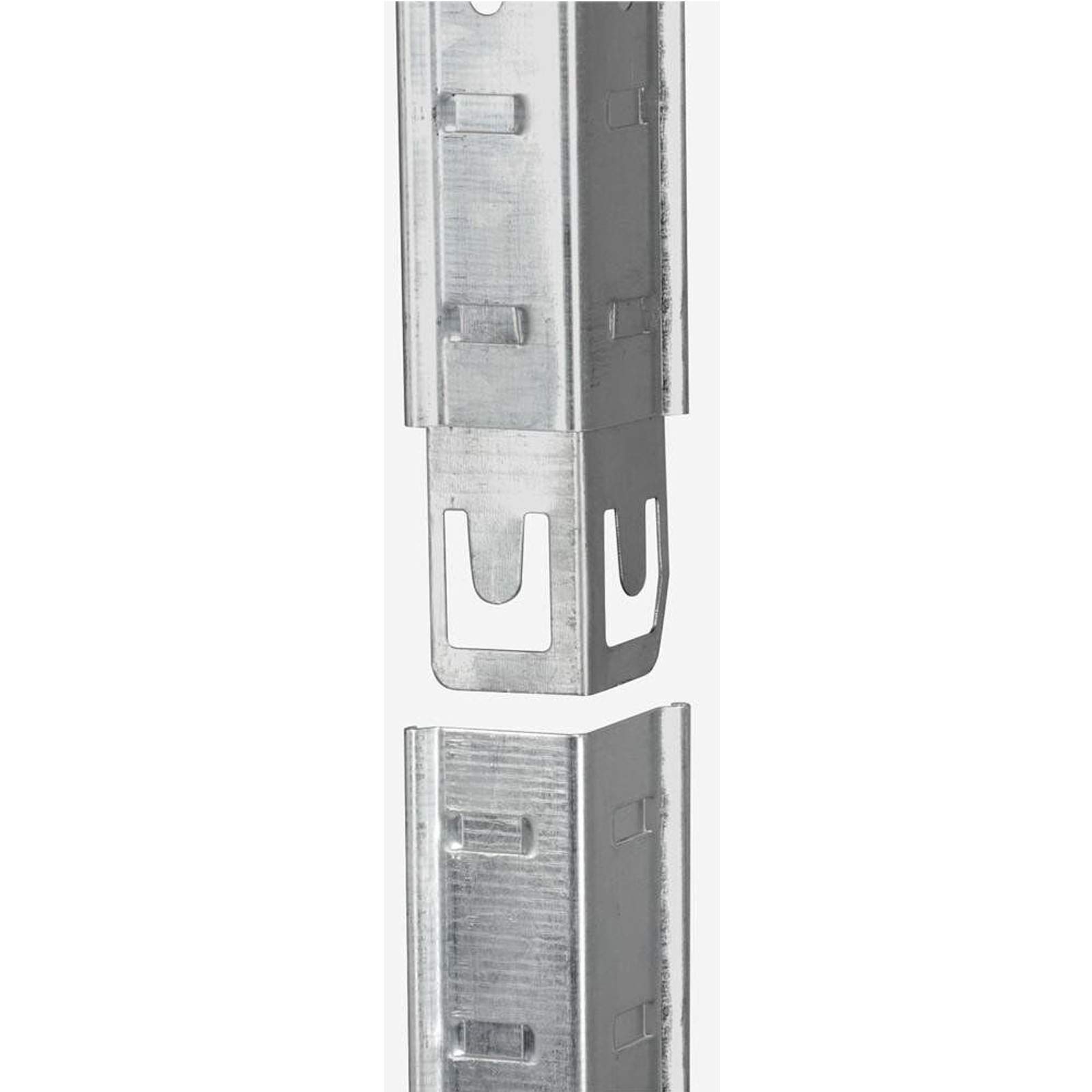 Estantería de almacenamiento para cargas pesadas, ajustable, de metal, para garaje, sótano, taller, hasta 875 kg (175 kg por estante), fácil instalación, 200 x 100 x 50 cm, galvanizada