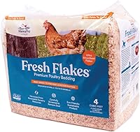 Manna Pro Fresh Flakes Premium Pine Shavings Chicken Coop Bedding 4 Cu Ft Ultra Absorbent Low Dust