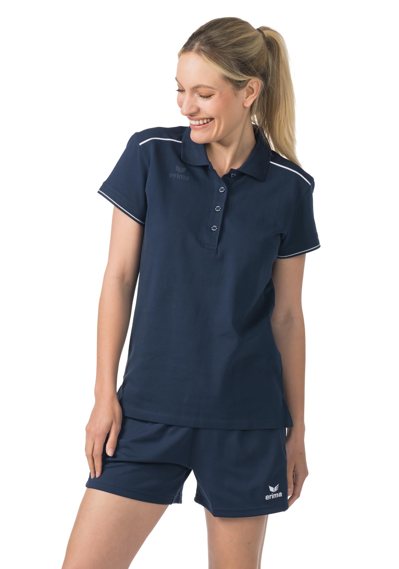 Erima Women's CMPT Poloshirt (2112543) new Navy/White, 44